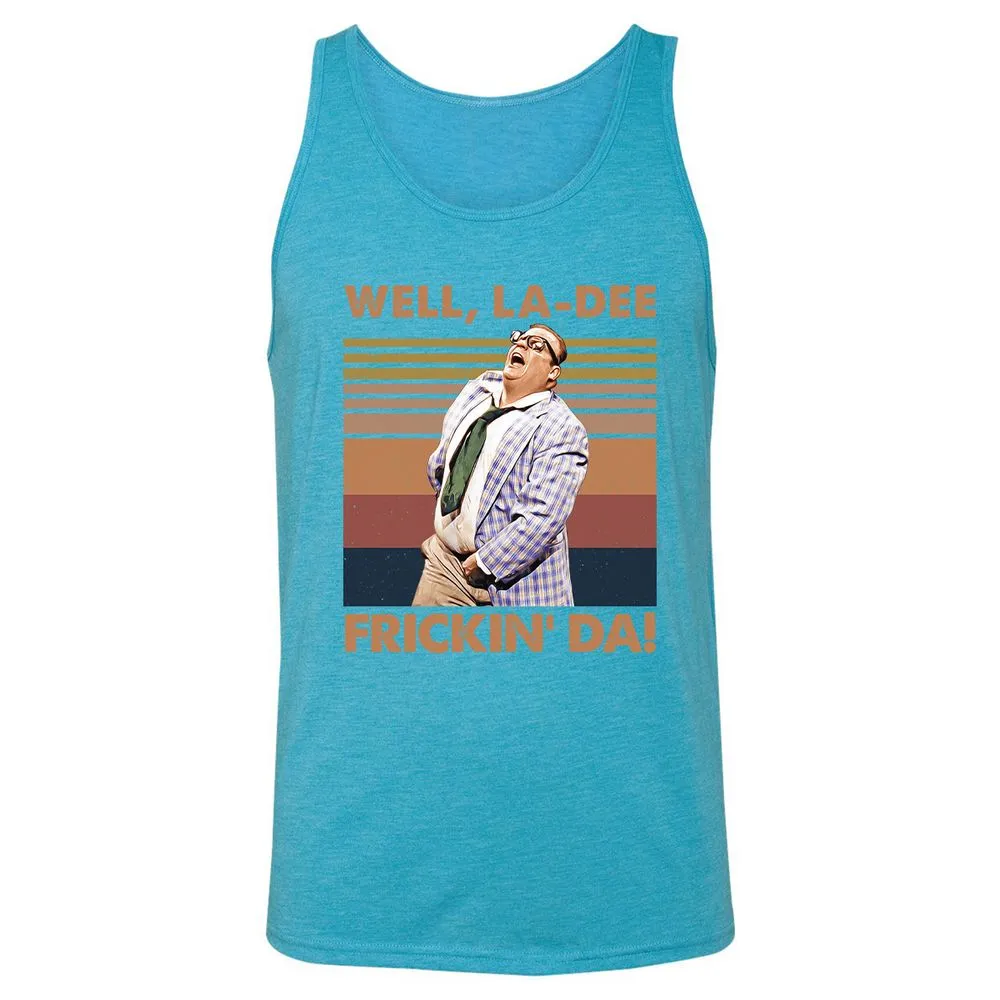 Unisex Jersey Tank - LNH3BQ1B - Aqua Triblend - 3