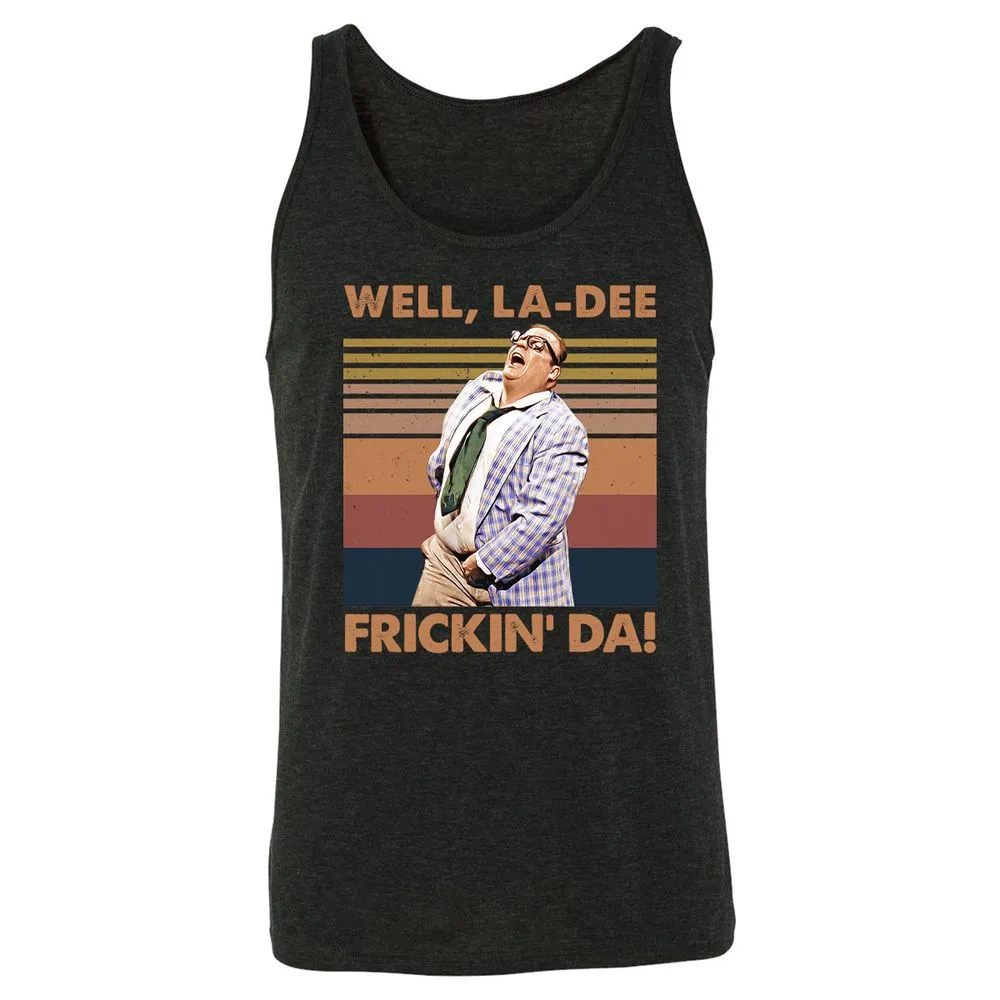 Unisex Jersey Tank - LNH3BQ1B - Charcoal Black Triblend - 5