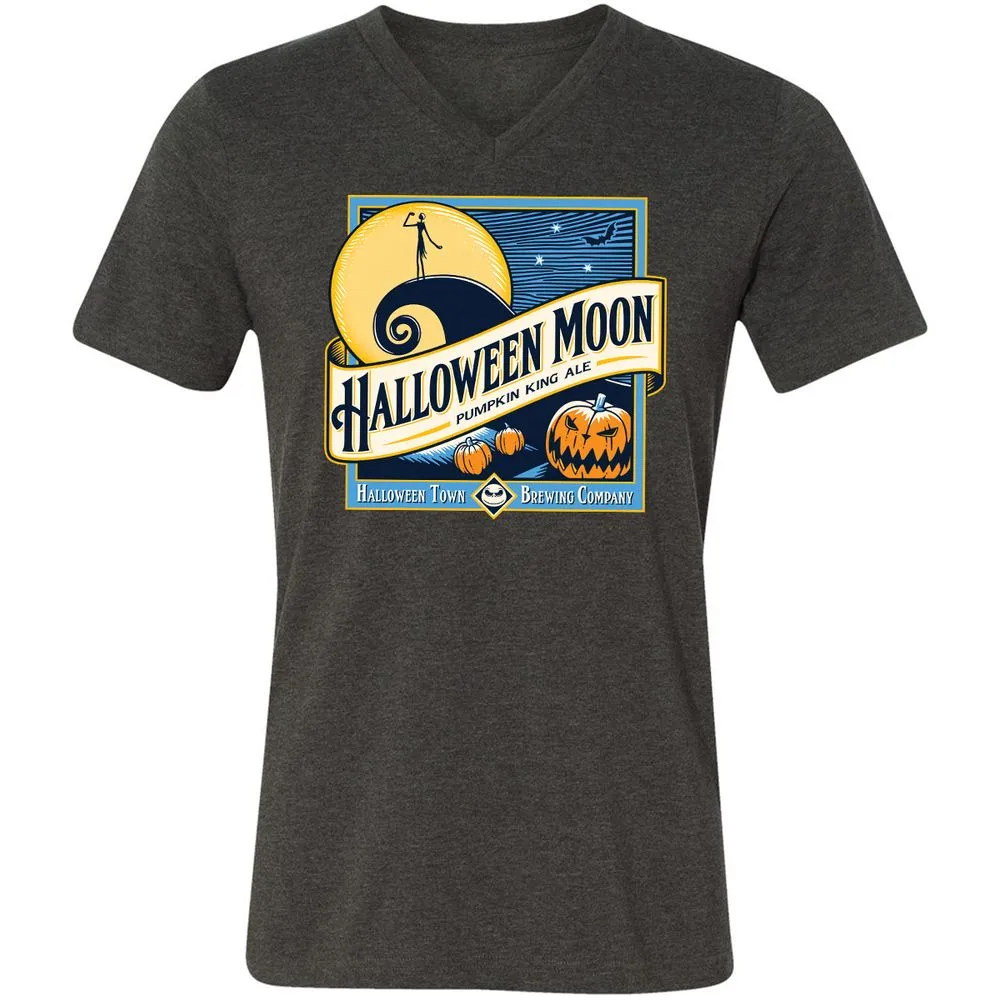 Unisex V-Neck T-Shirt - FQQE6RPR - Dark Grey Heather - 8