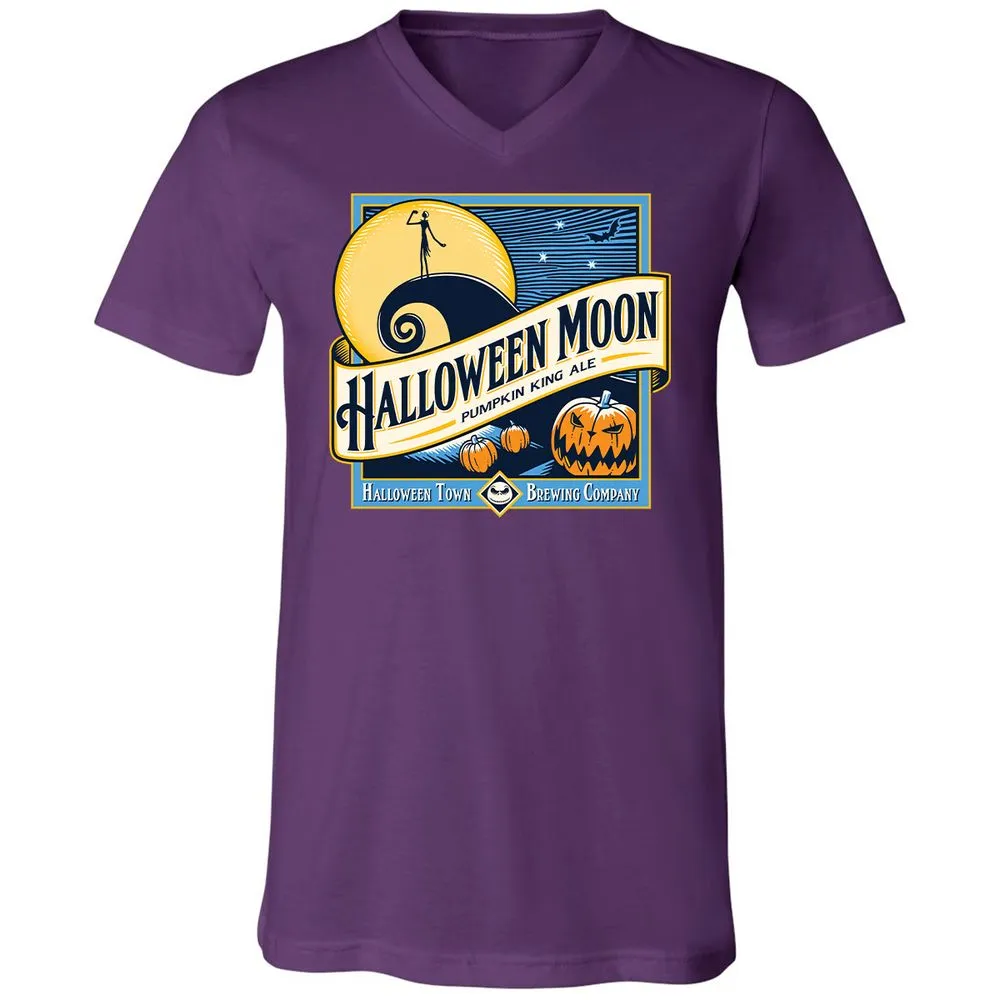 Unisex V-Neck T-Shirt - FQQE6RPR - Team Purple - 9