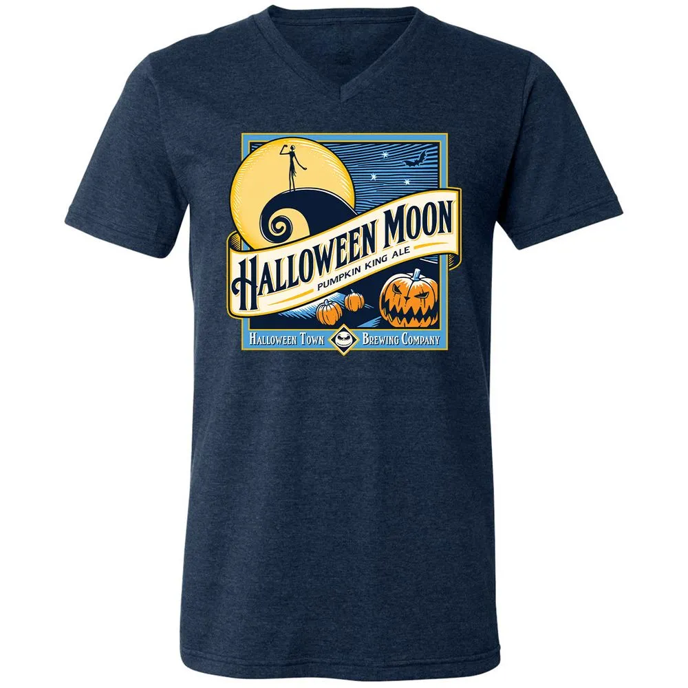 Unisex V-Neck T-Shirt - FQQE6RPR - Heather Navy - 15