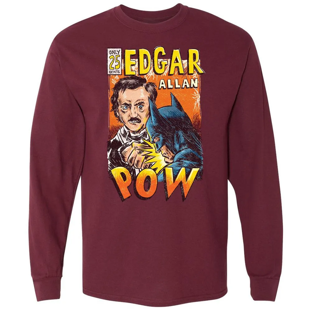 Long Sleeve T-Shirt - ZX5XH2TQ - Maroon - 11