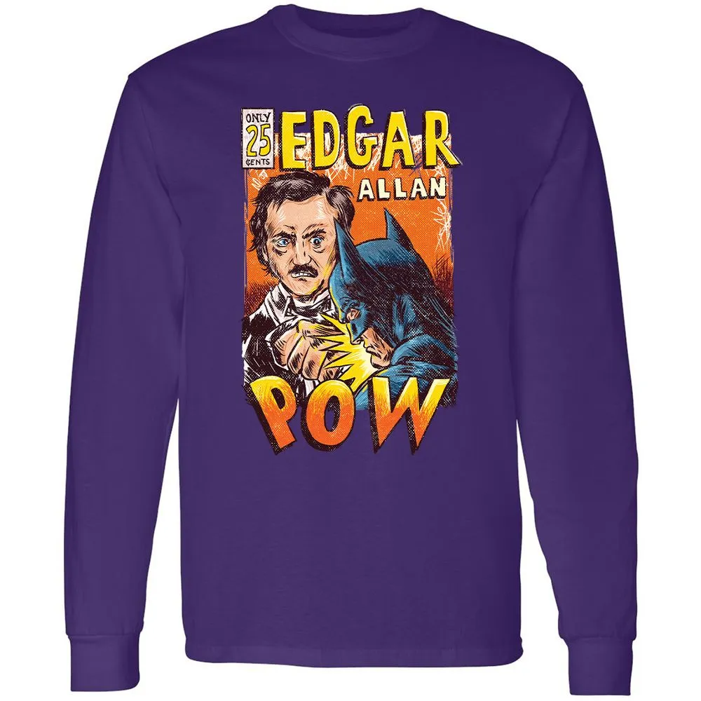 Long Sleeve T-Shirt - ZX5XH2TQ - Purple - 13