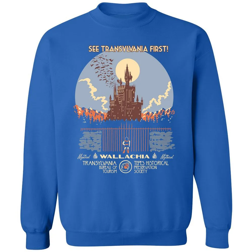 Classic Unisex Sweatshirt - T9B4YLAE - Royal - 9