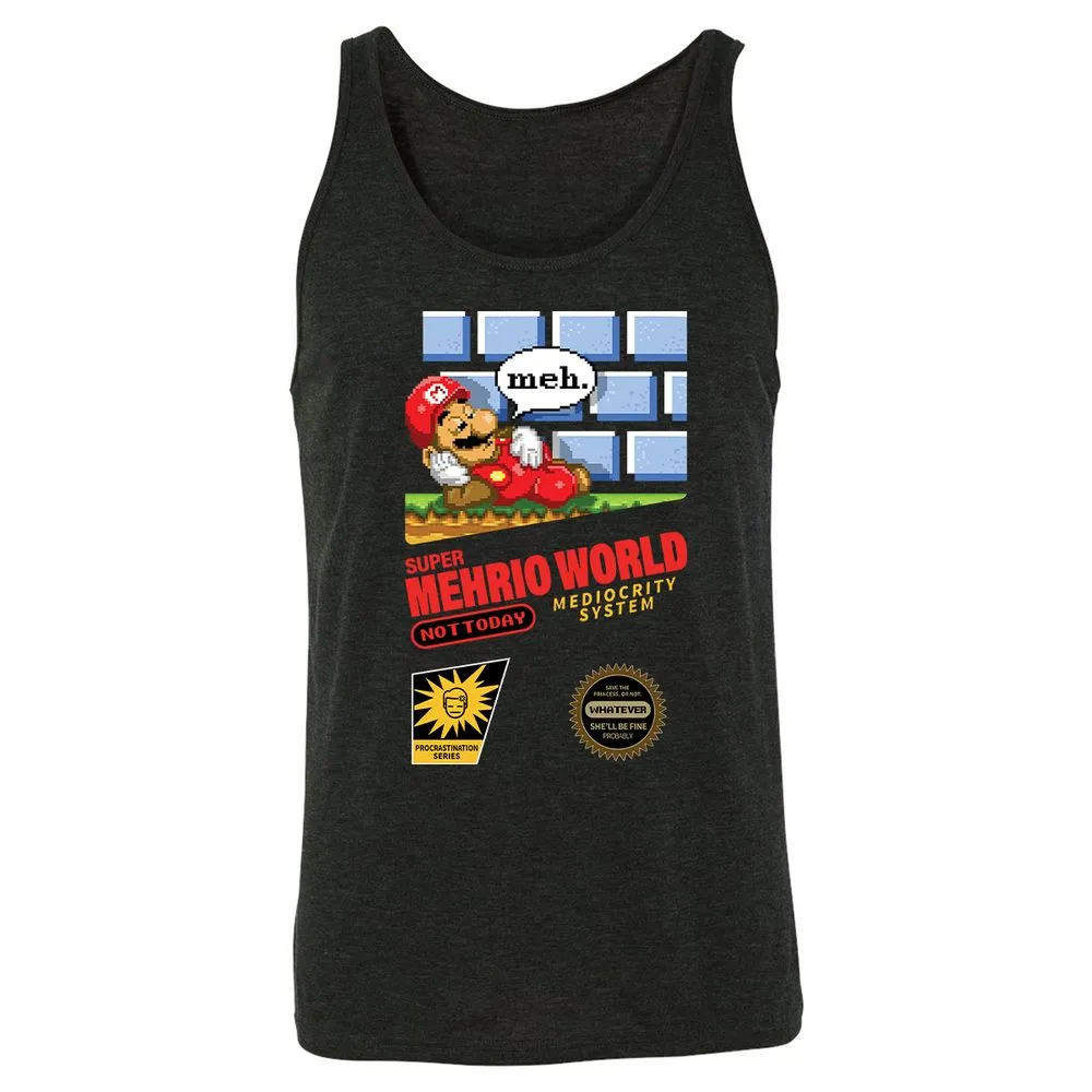 Unisex Jersey Tank - HPWHATG9 - Charcoal Black Triblend - 5