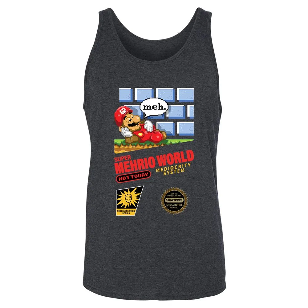 Unisex Jersey Tank - HPWHATG9 - Dark Grey Heather - 6