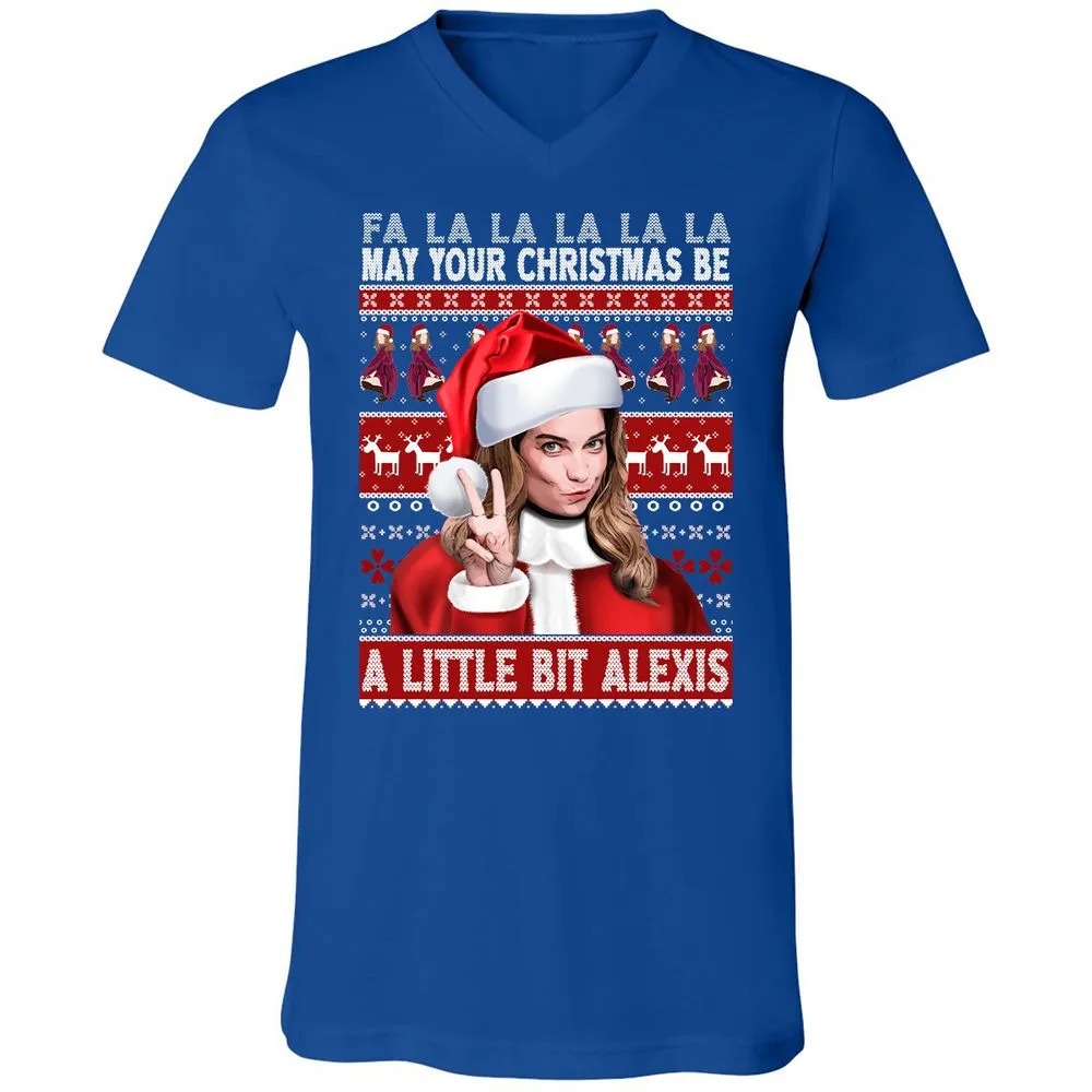 Unisex V-Neck T-Shirt - 56632TU2 - True Royal - 4
