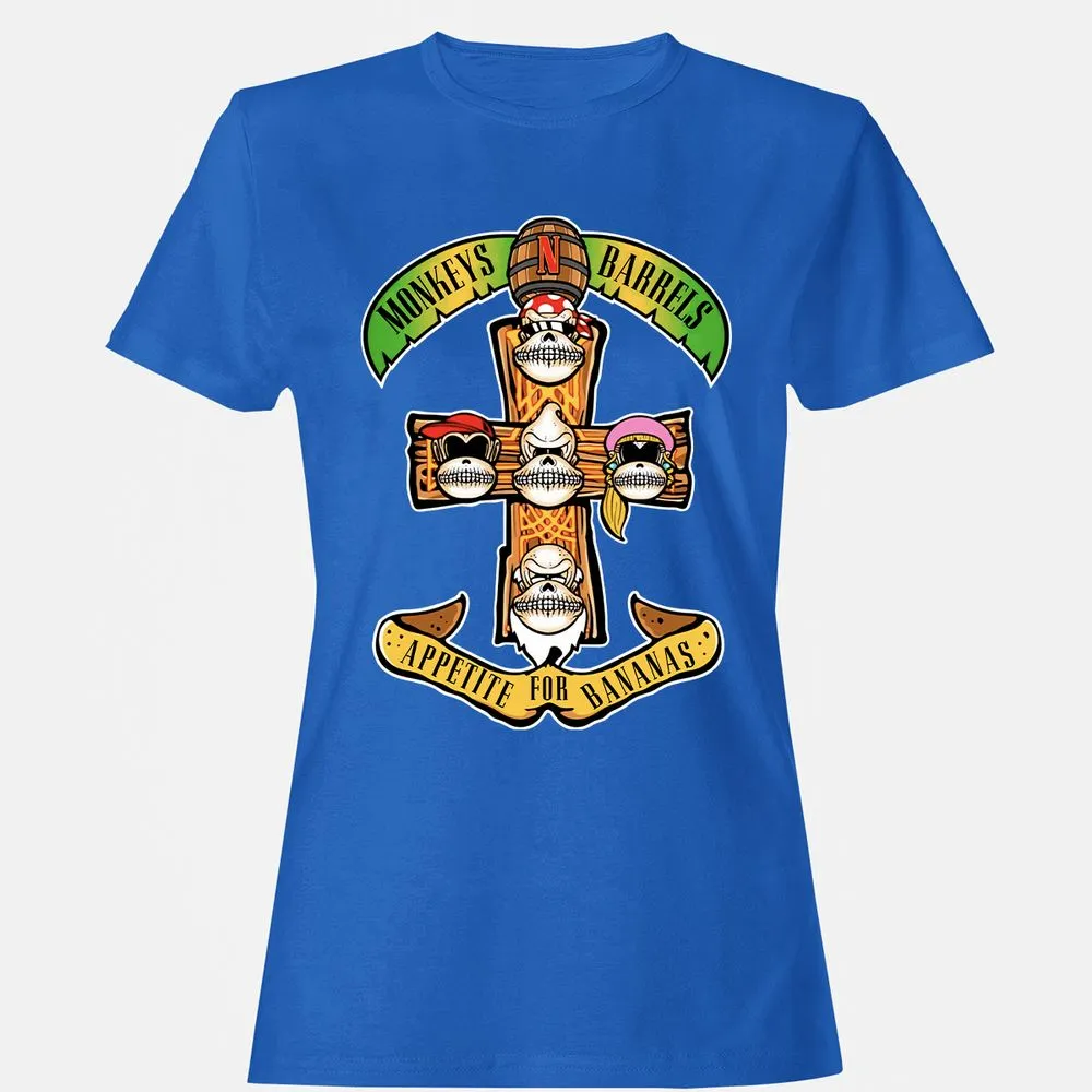 Women's T-Shirt - XZMLWN6G - Royal - 14