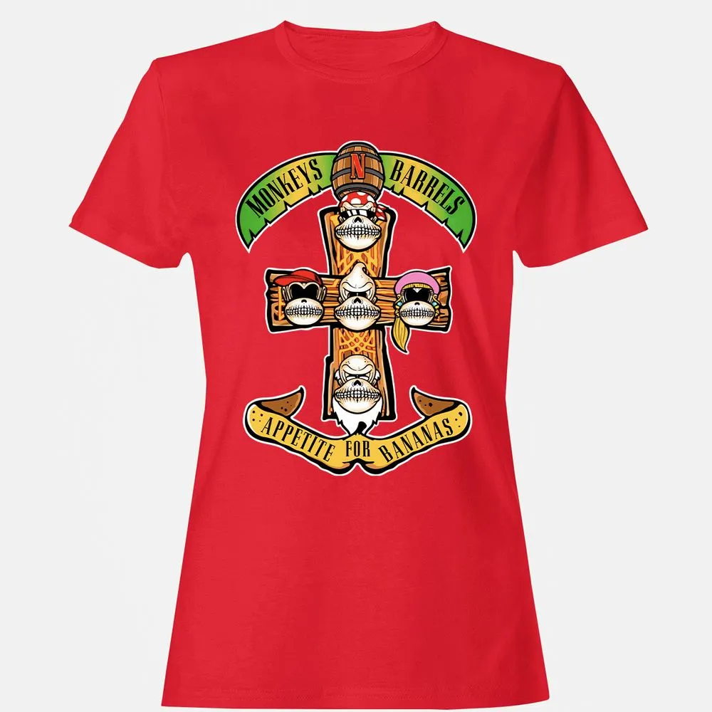 Women's T-Shirt - XZMLWN6G - Red - 13