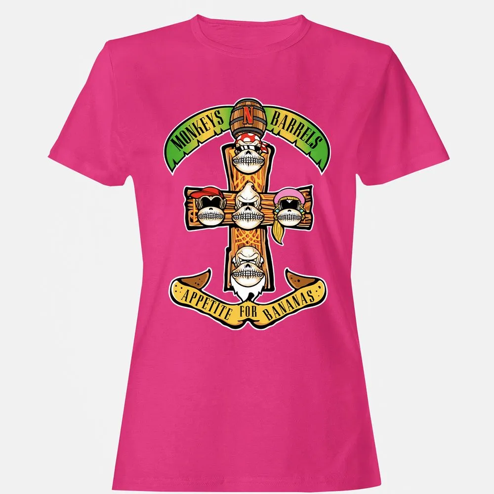 Women's T-Shirt - XZMLWN6G - Heliconia - 6