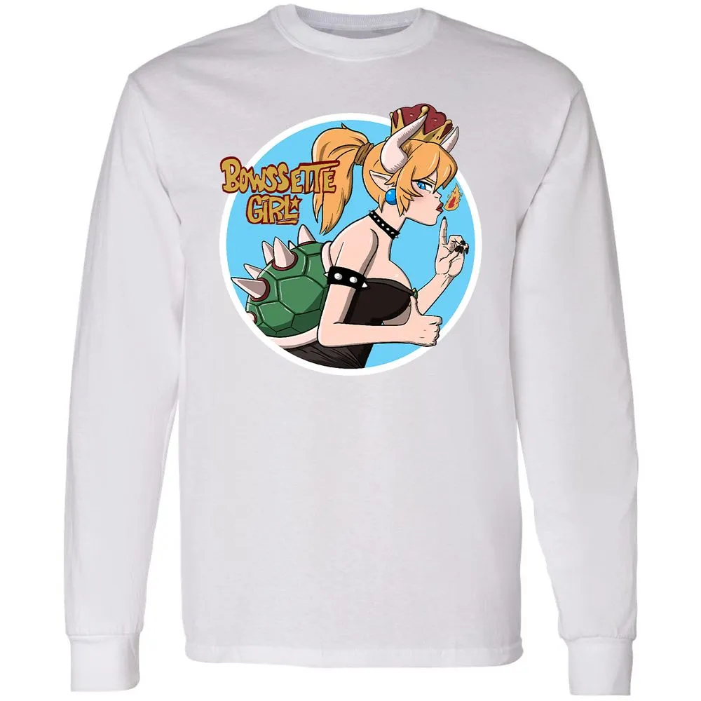 Long Sleeve T-Shirt - W956477P - White - 5
