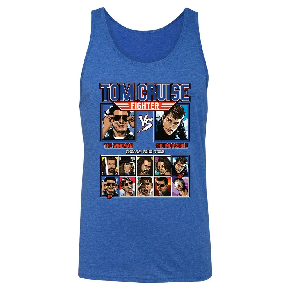 Unisex Jersey Tank - 15PVR9MV - True Royal Triblend - 12