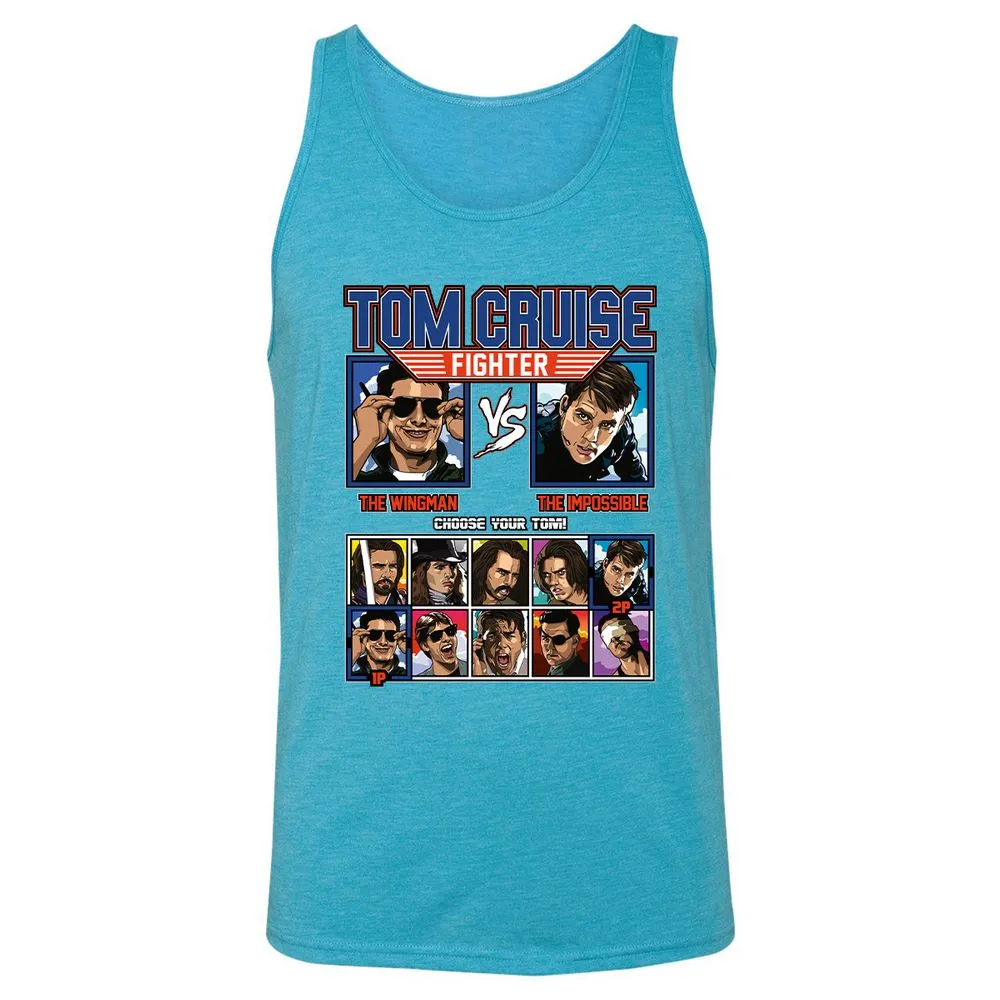 Unisex Jersey Tank - 15PVR9MV - Aqua Triblend - 3