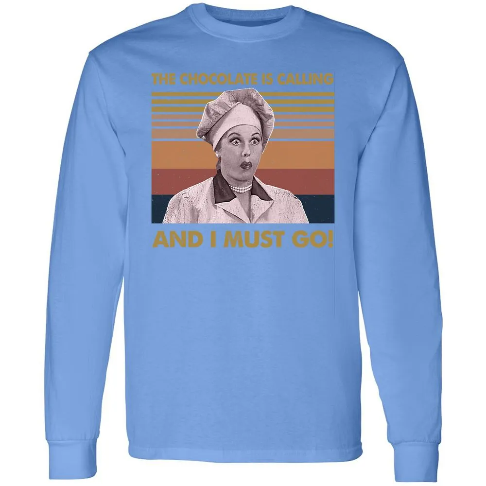 Long Sleeve T-Shirt - 96CXC3D4 - Carolina Blue - 12
