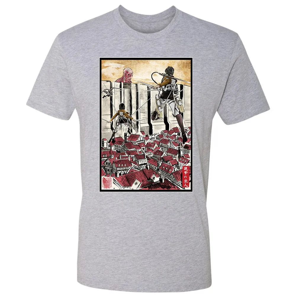Premium Unisex T-Shirt - 42BZ22R6 - Heather Grey - 9