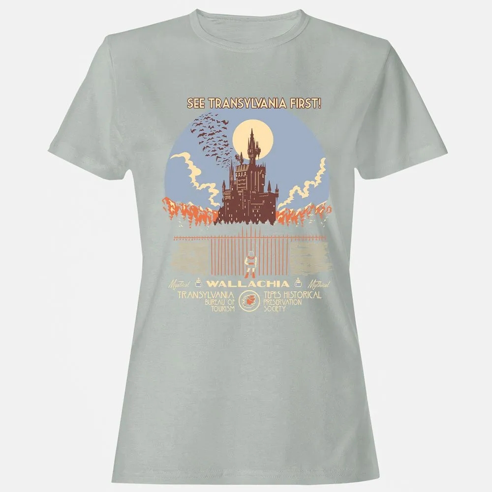 Women's T-Shirt - 8DZ25TYT - Ash - 2