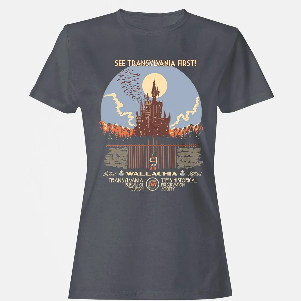 Women's T-Shirt - 8DZ25TYT - Dark Heather - 5