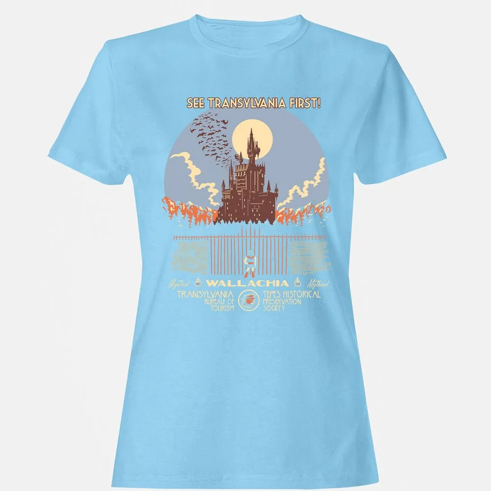 Women's T-Shirt - 8DZ25TYT - Light Blue - 8