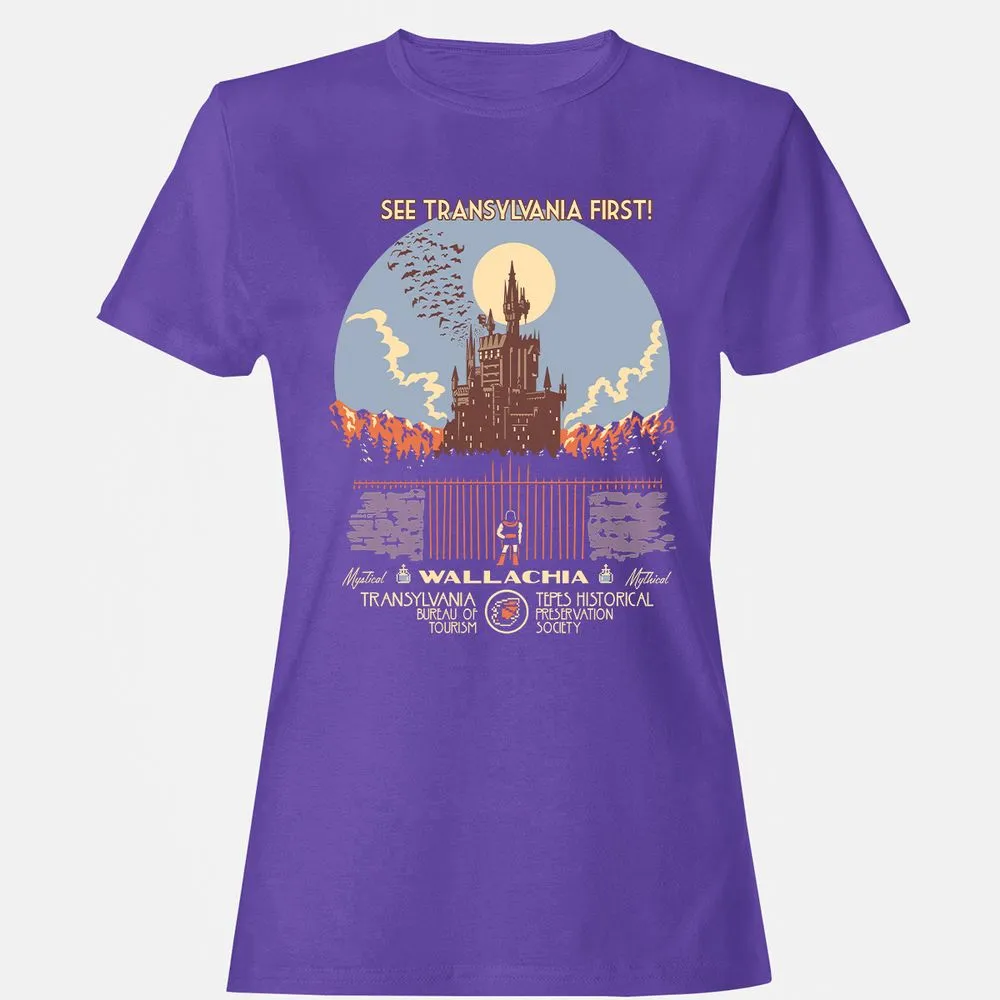 Women's T-Shirt - 8DZ25TYT - Purple - 12