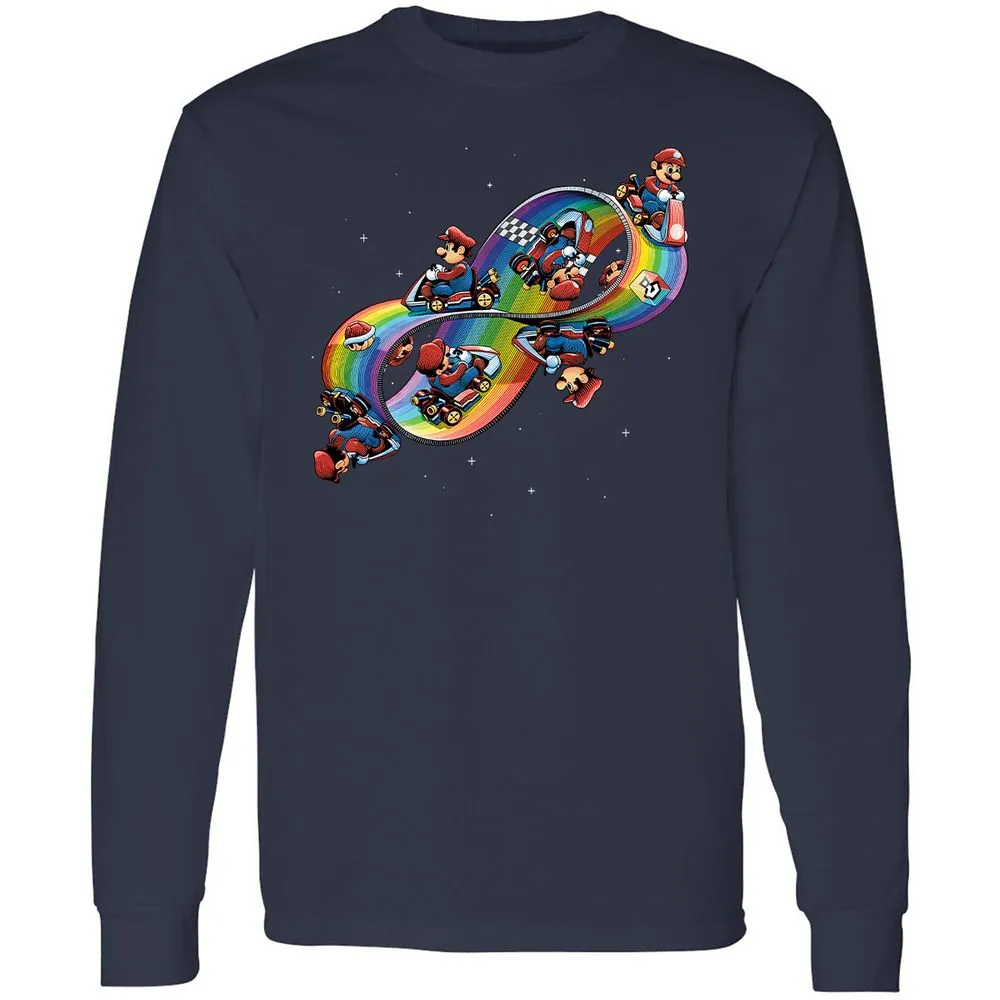 Long Sleeve T-Shirt - 596VSRXH - Navy - 2