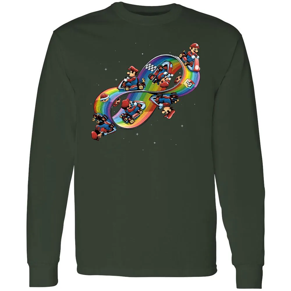 Long Sleeve T-Shirt - 596VSRXH - Forest Green - 4