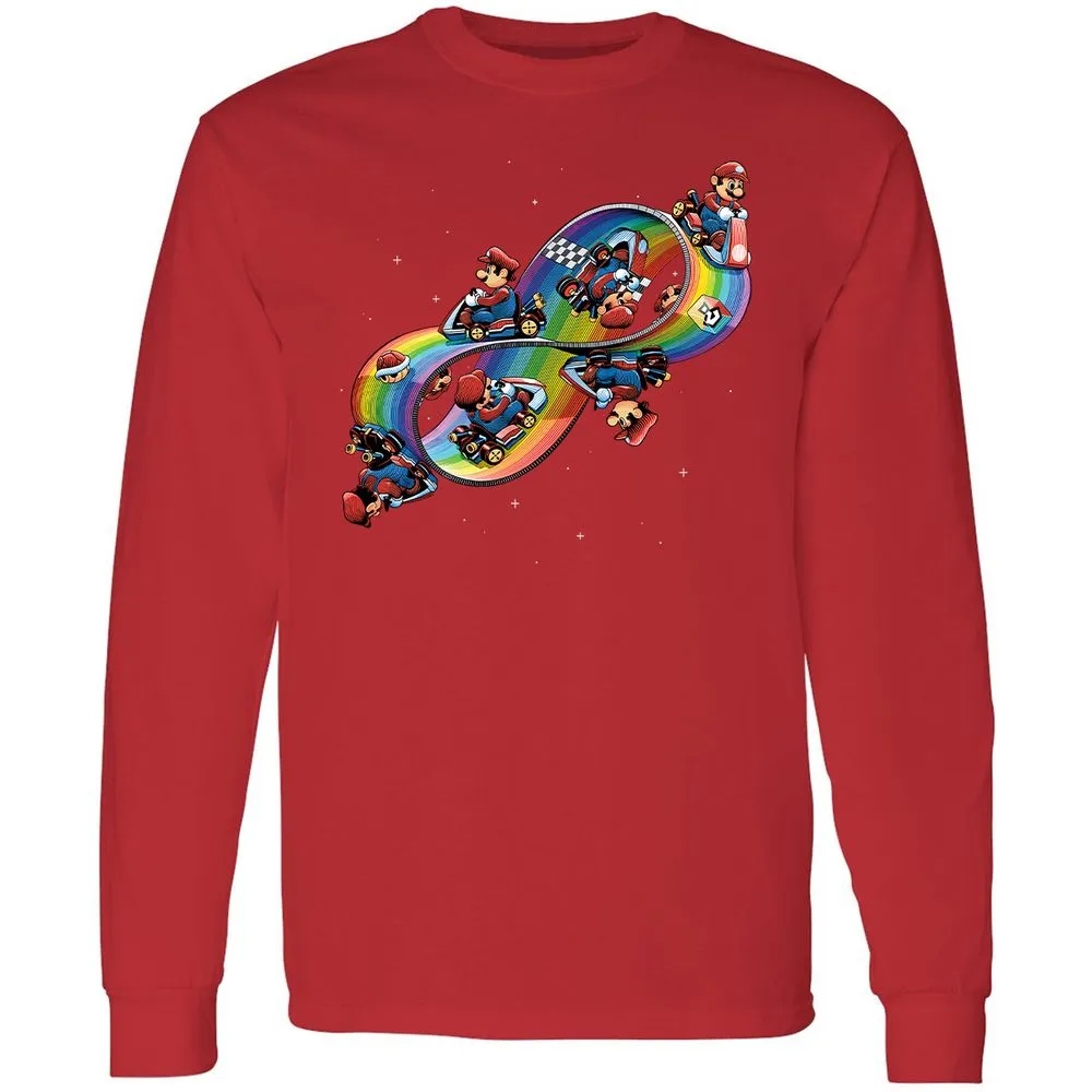 Long Sleeve T-Shirt - 596VSRXH - Red - 14