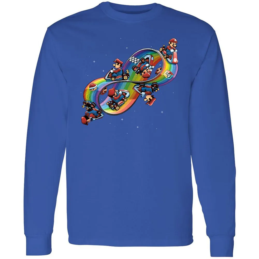 Long Sleeve T-Shirt - 596VSRXH - Royal - 8