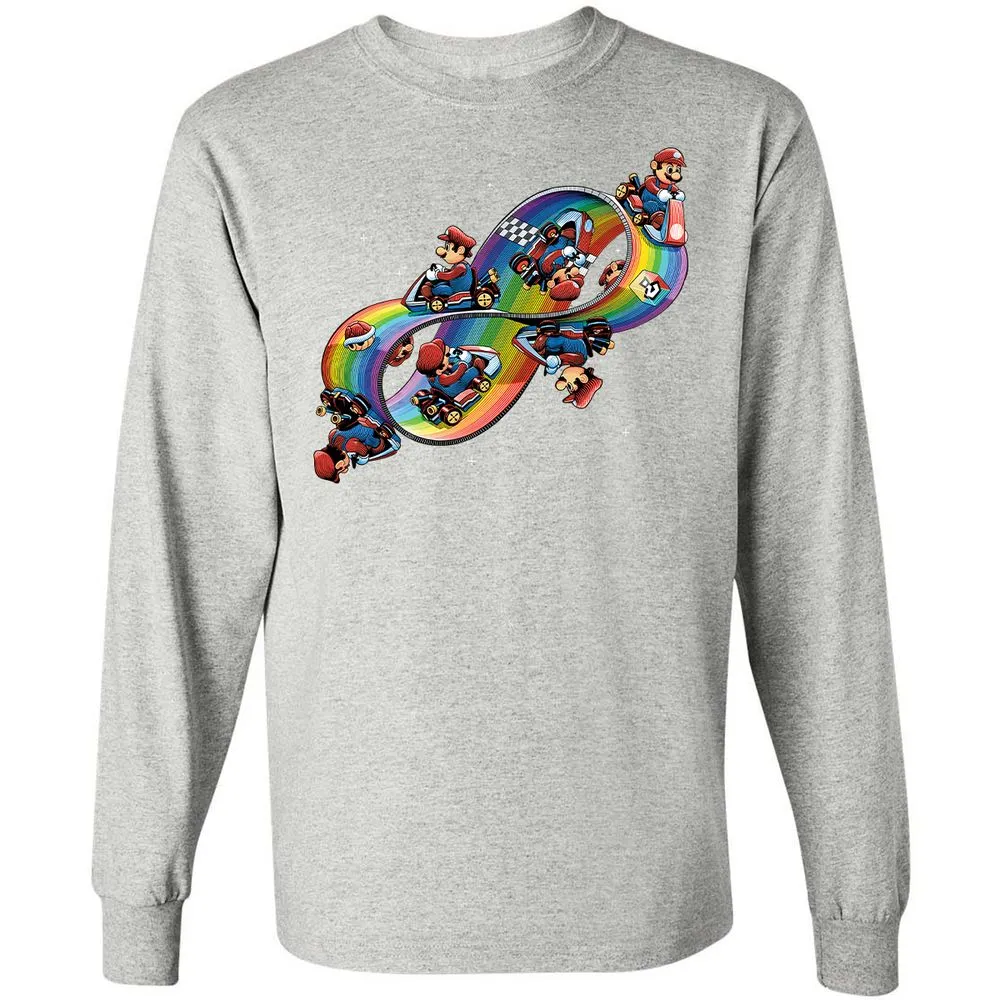 Long Sleeve T-Shirt - 596VSRXH - Ash - 7