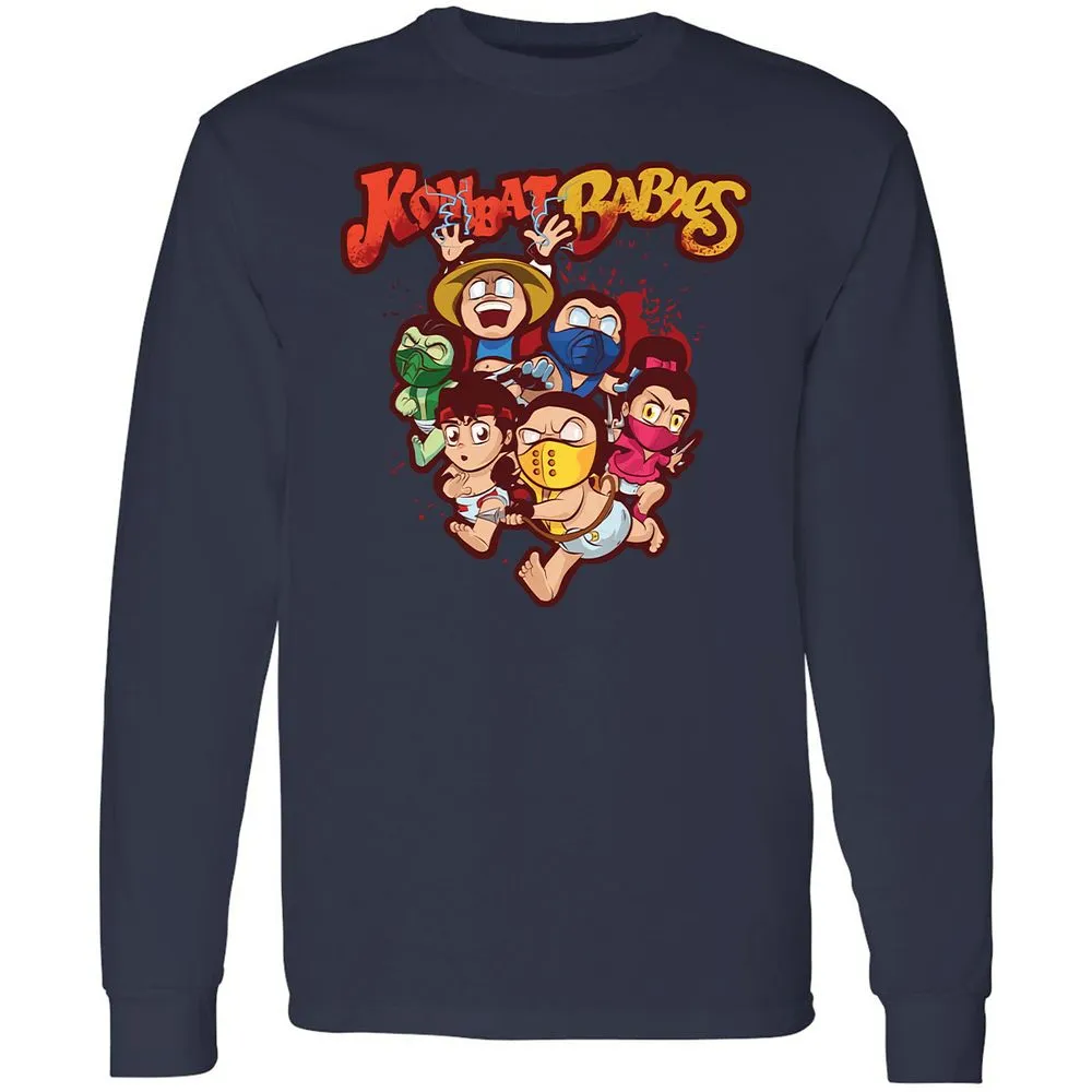 Long Sleeve T-Shirt - ZUKD9ZU6 - Navy - 2