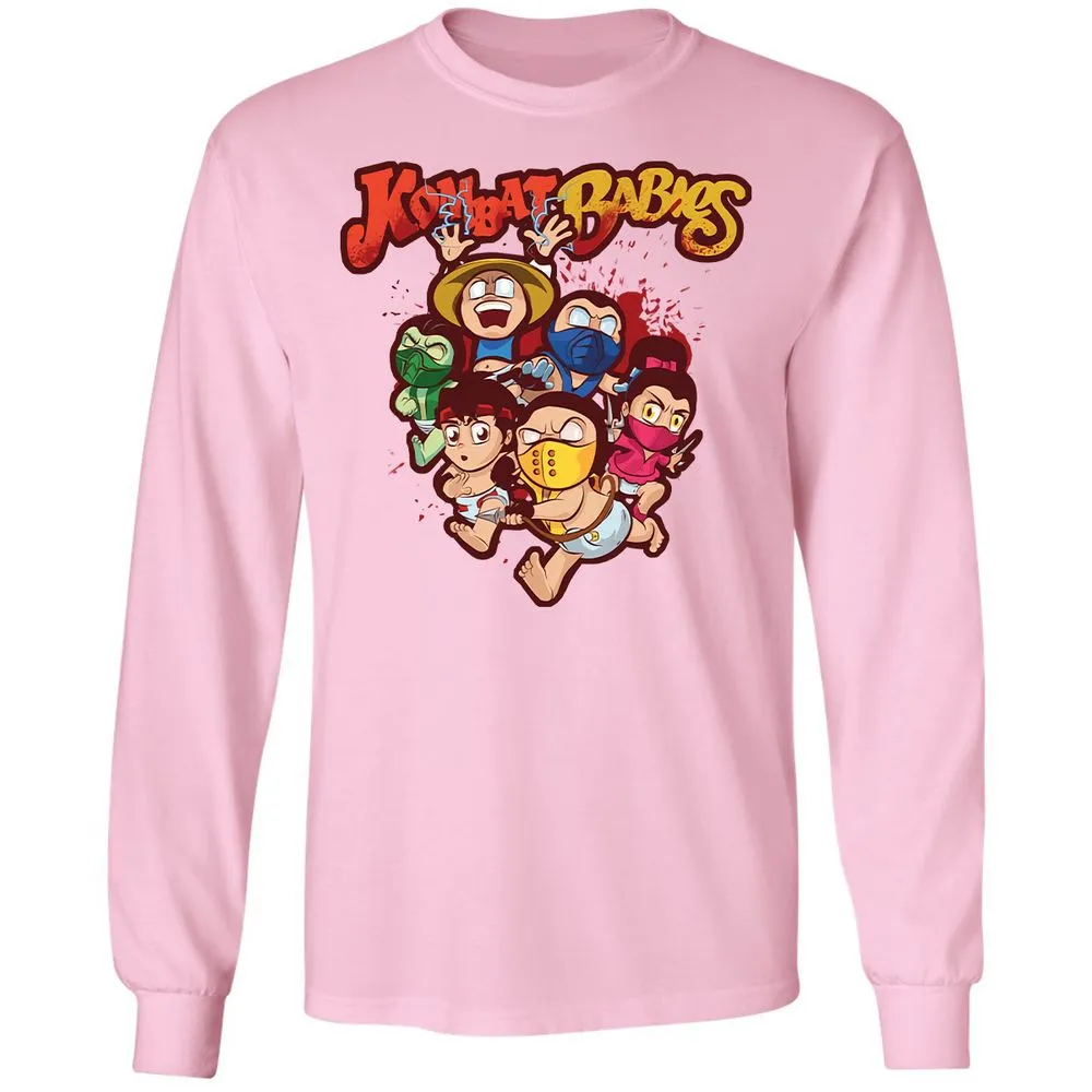 Long Sleeve T-Shirt - ZUKD9ZU6 - Light Pink - 3