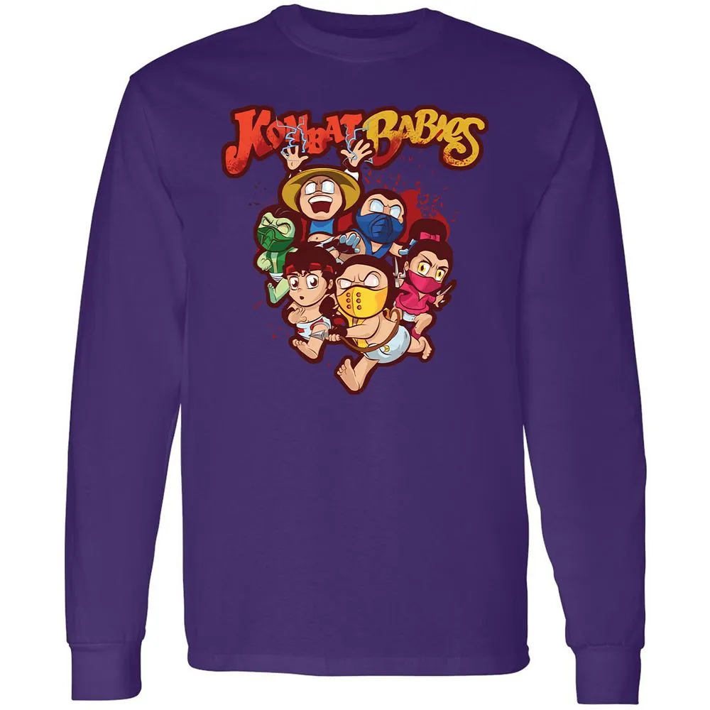 Long Sleeve T-Shirt - ZUKD9ZU6 - Purple - 13