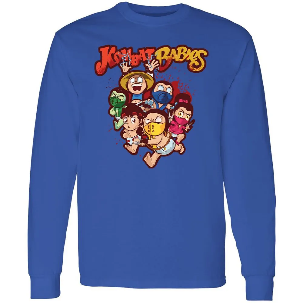 Long Sleeve T-Shirt - ZUKD9ZU6 - Royal - 8