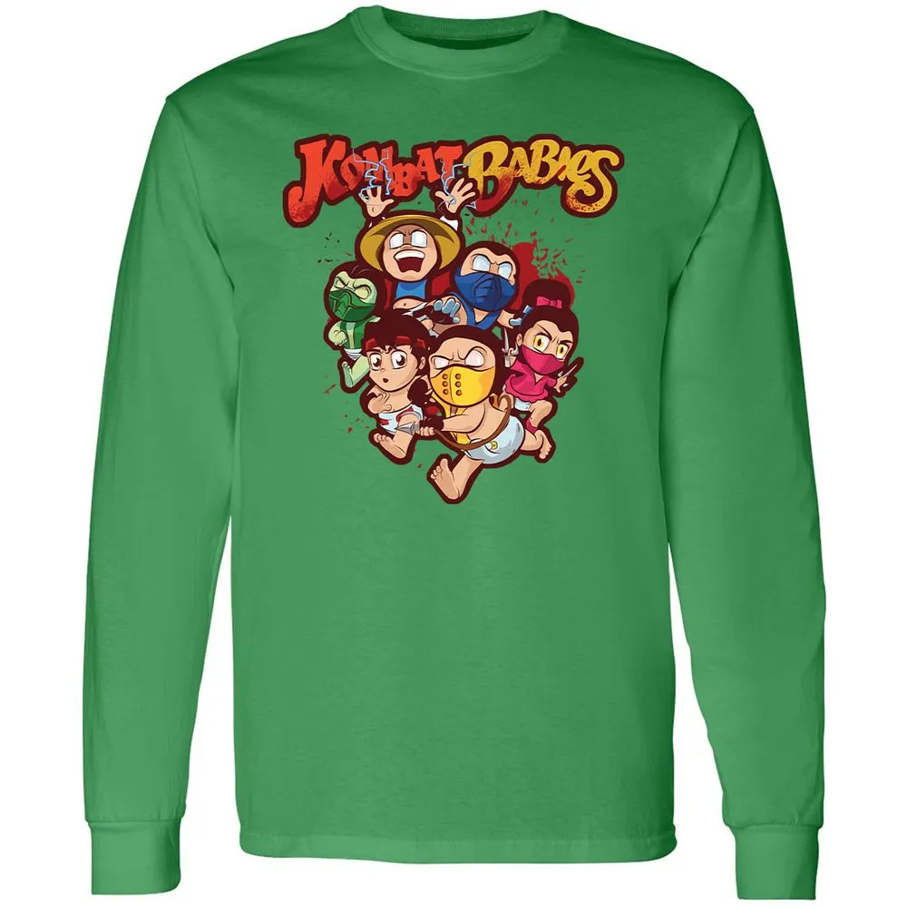 Long Sleeve T-Shirt - ZUKD9ZU6 - Irish Green - 10