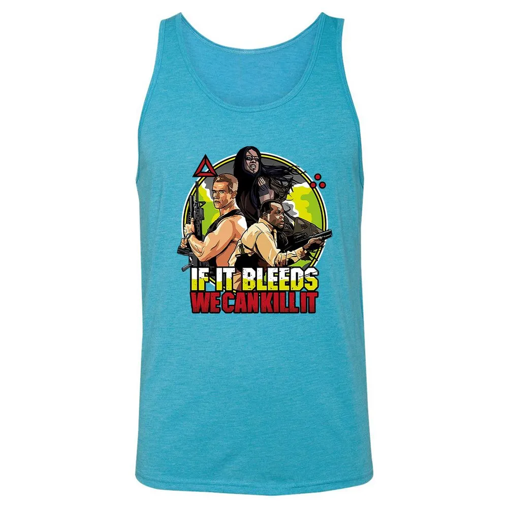 Unisex Jersey Tank - PZAV1TKF - Aqua Triblend - 3