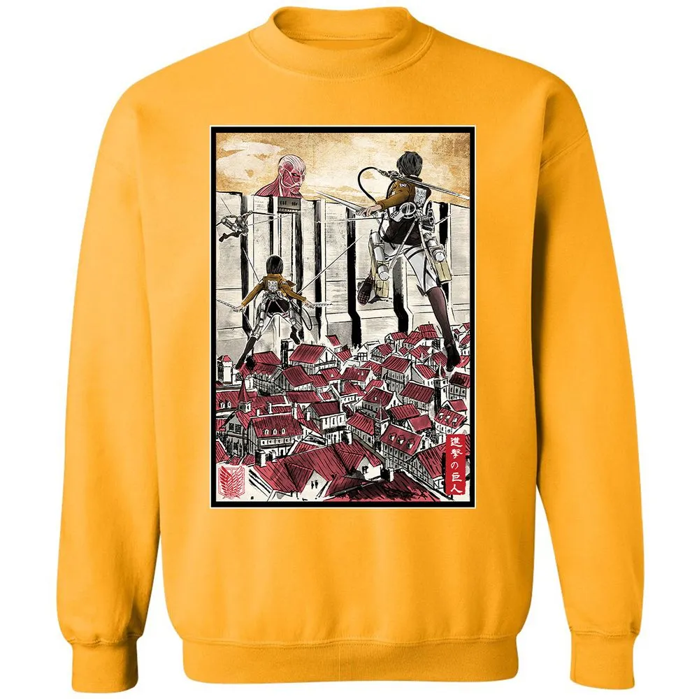 Classic Unisex Sweatshirt - SX69ELML - Gold - 11