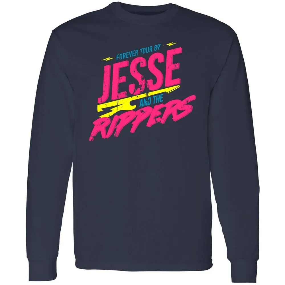 Long Sleeve T-Shirt - EH3X4C8M - Navy - 2