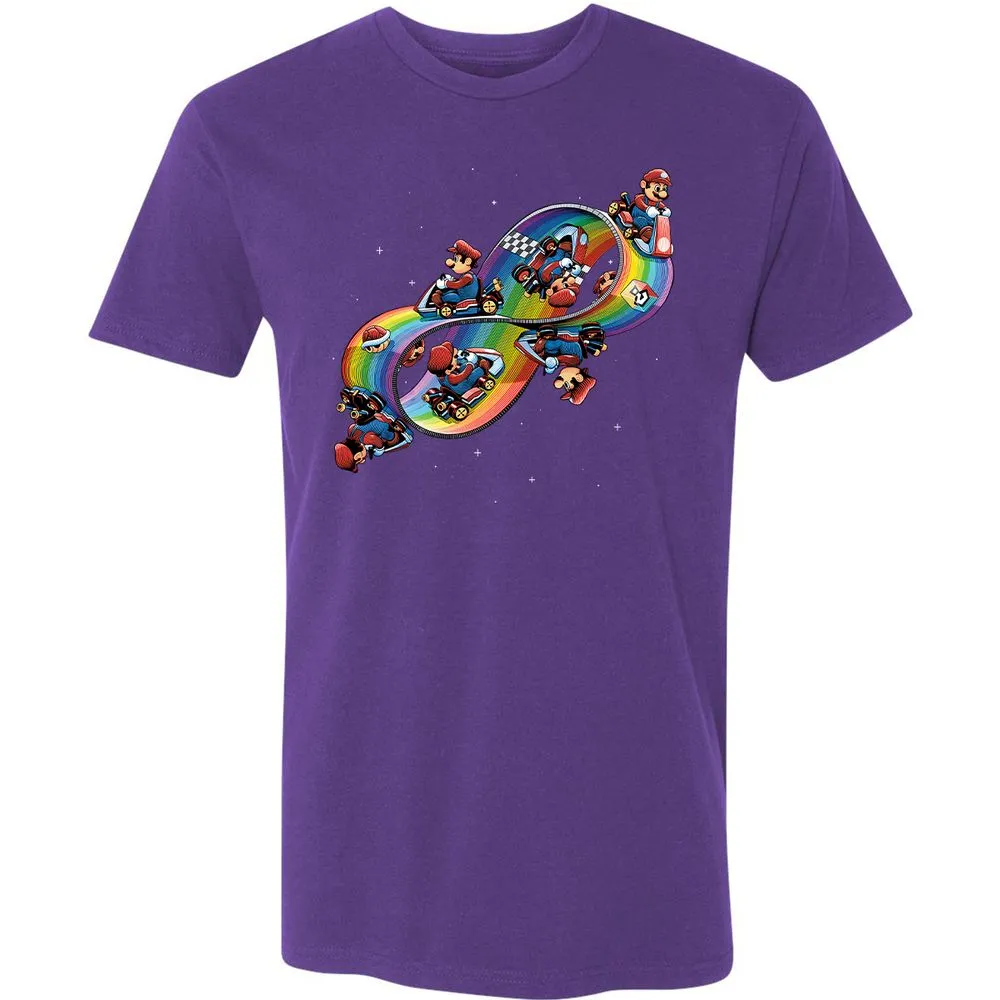Premium Unisex T-Shirt - 7QX14UWB - Purple Rush - 7