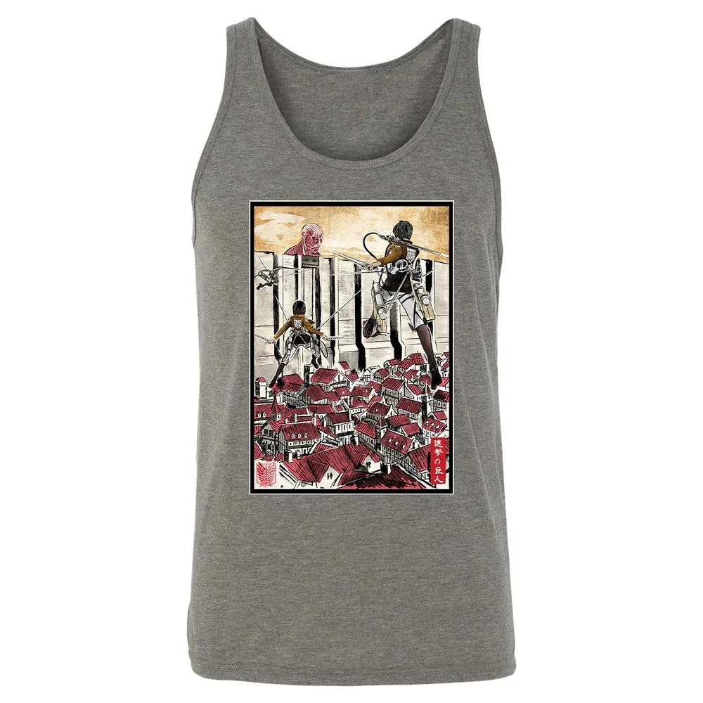 Unisex Jersey Tank - 17X46A1Q - Grey Triblend - 8