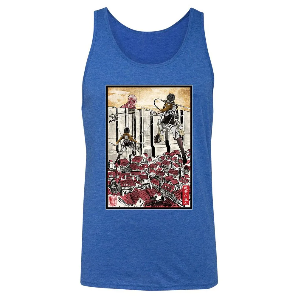 Unisex Jersey Tank - 17X46A1Q - True Royal Triblend - 12