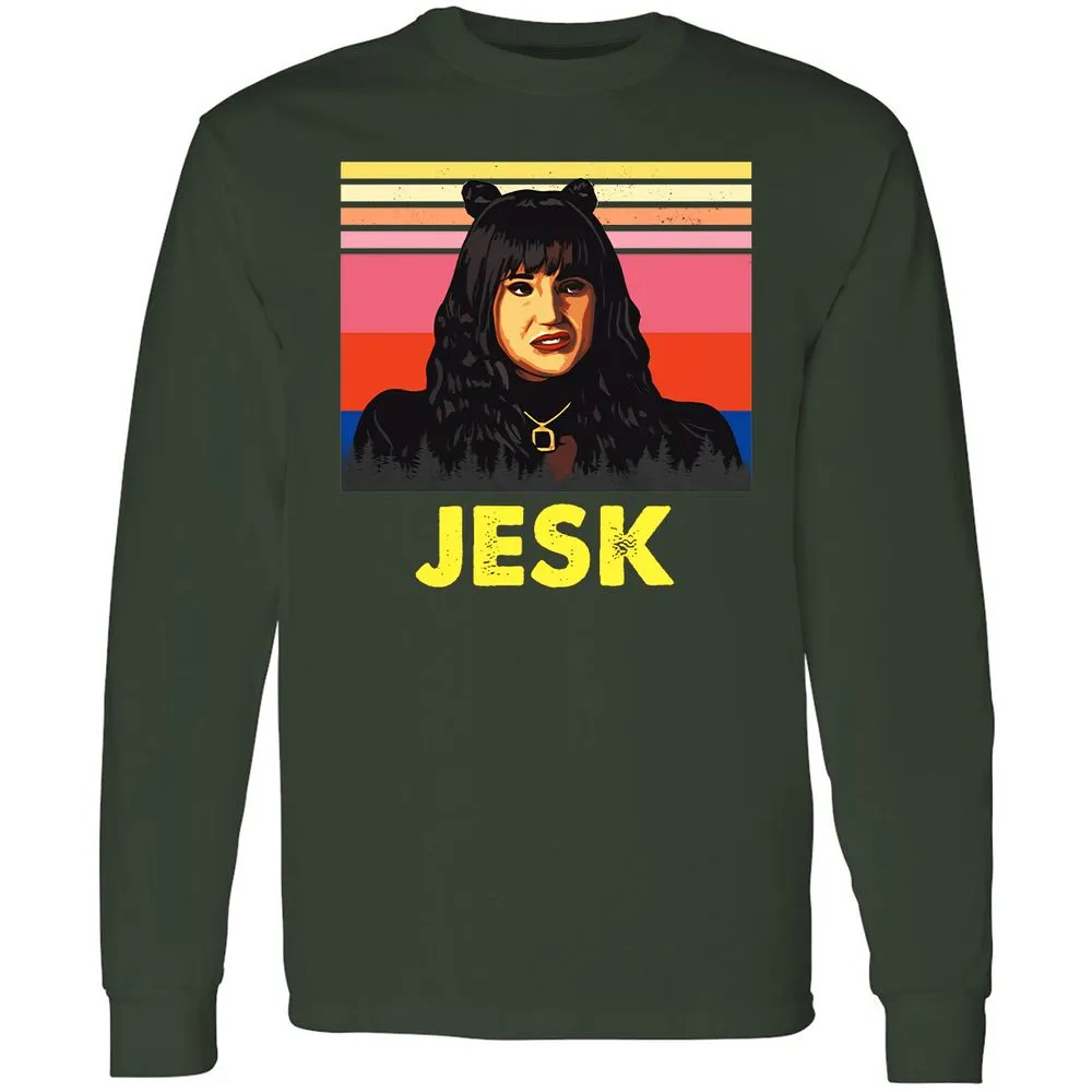 Long Sleeve T-Shirt - 97YN5VLZ - Forest Green - 4