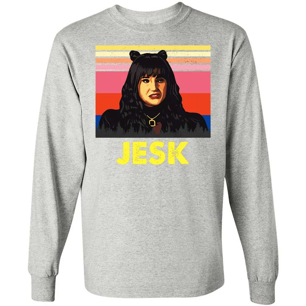Long Sleeve T-Shirt - 97YN5VLZ - Ash - 7