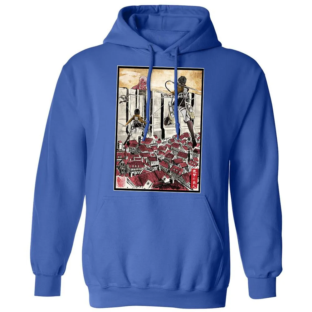 Classic Unisex Hoodie - DYAFCUB2 - Royal - 9
