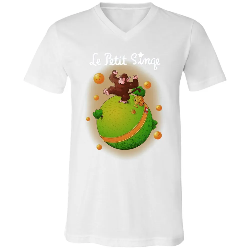 Unisex V-Neck T-Shirt - 8P8RS4TM - White - 5