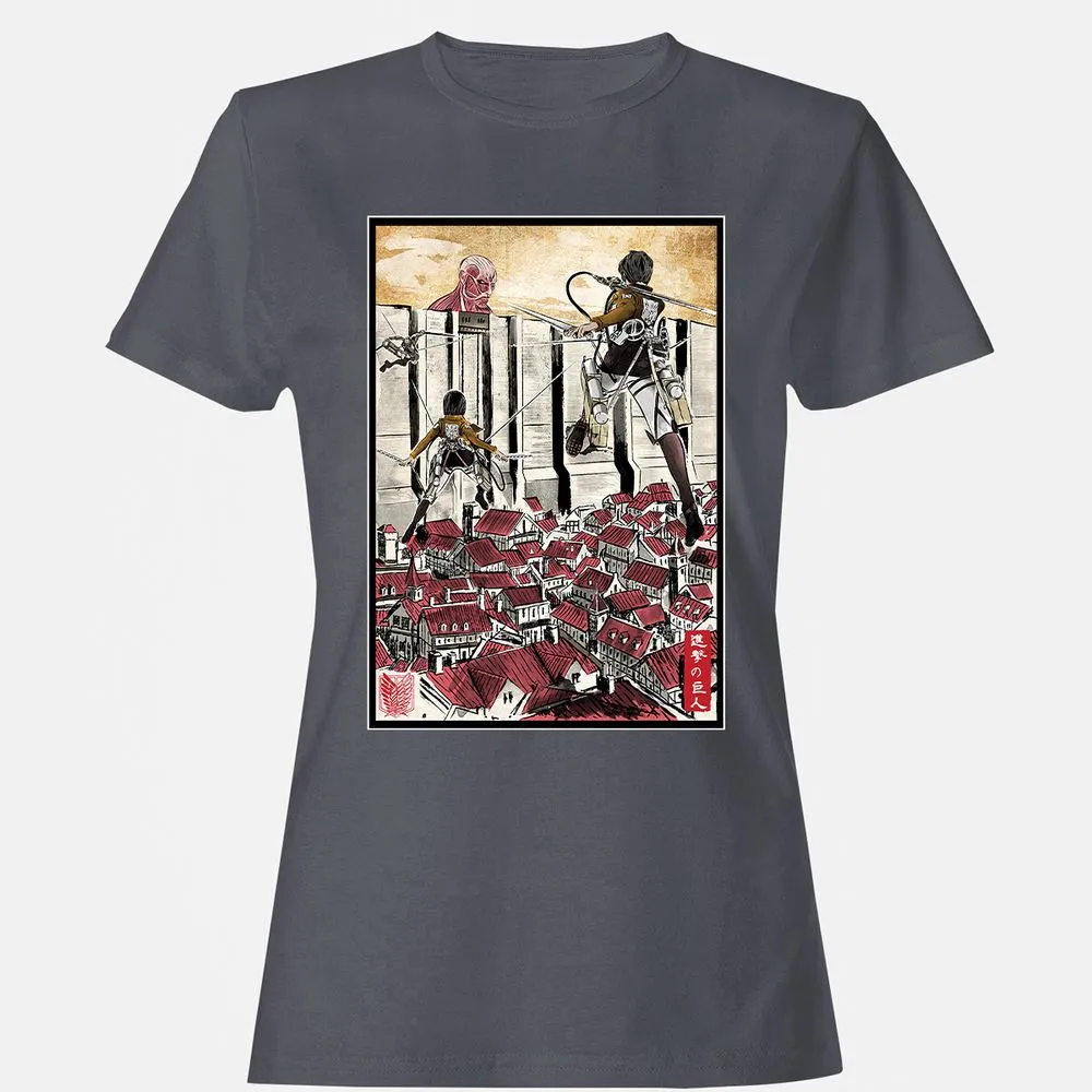 Women's T-Shirt - EJWCKTRY - Dark Heather - 5