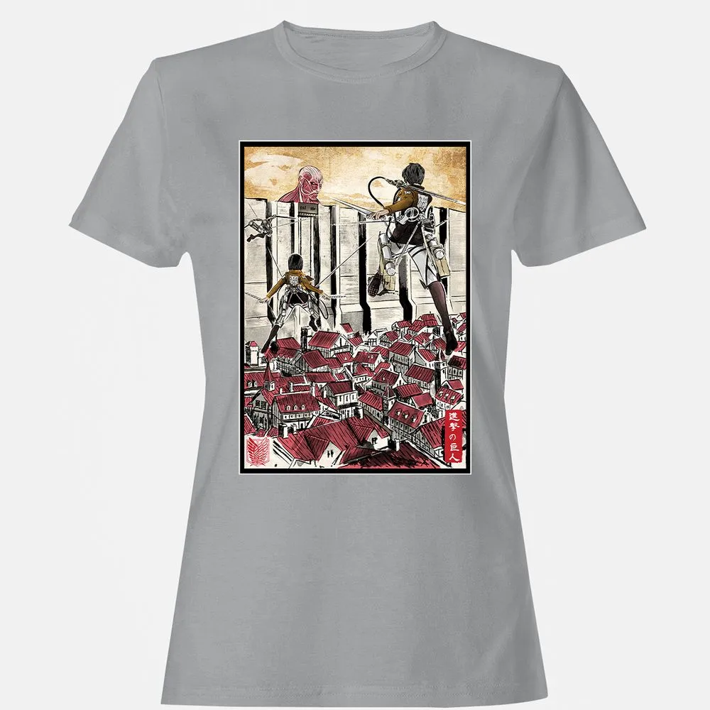 Women's T-Shirt - EJWCKTRY - Sport Grey - 15