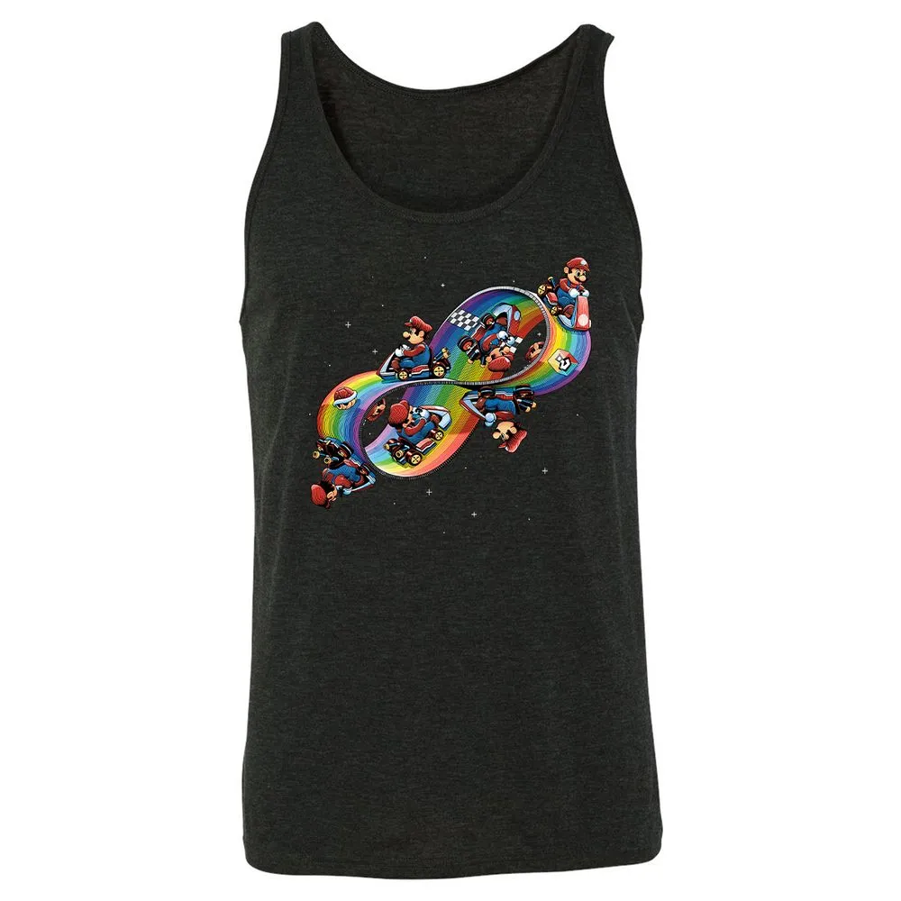 Unisex Jersey Tank - AU88863M - Charcoal Black Triblend - 5