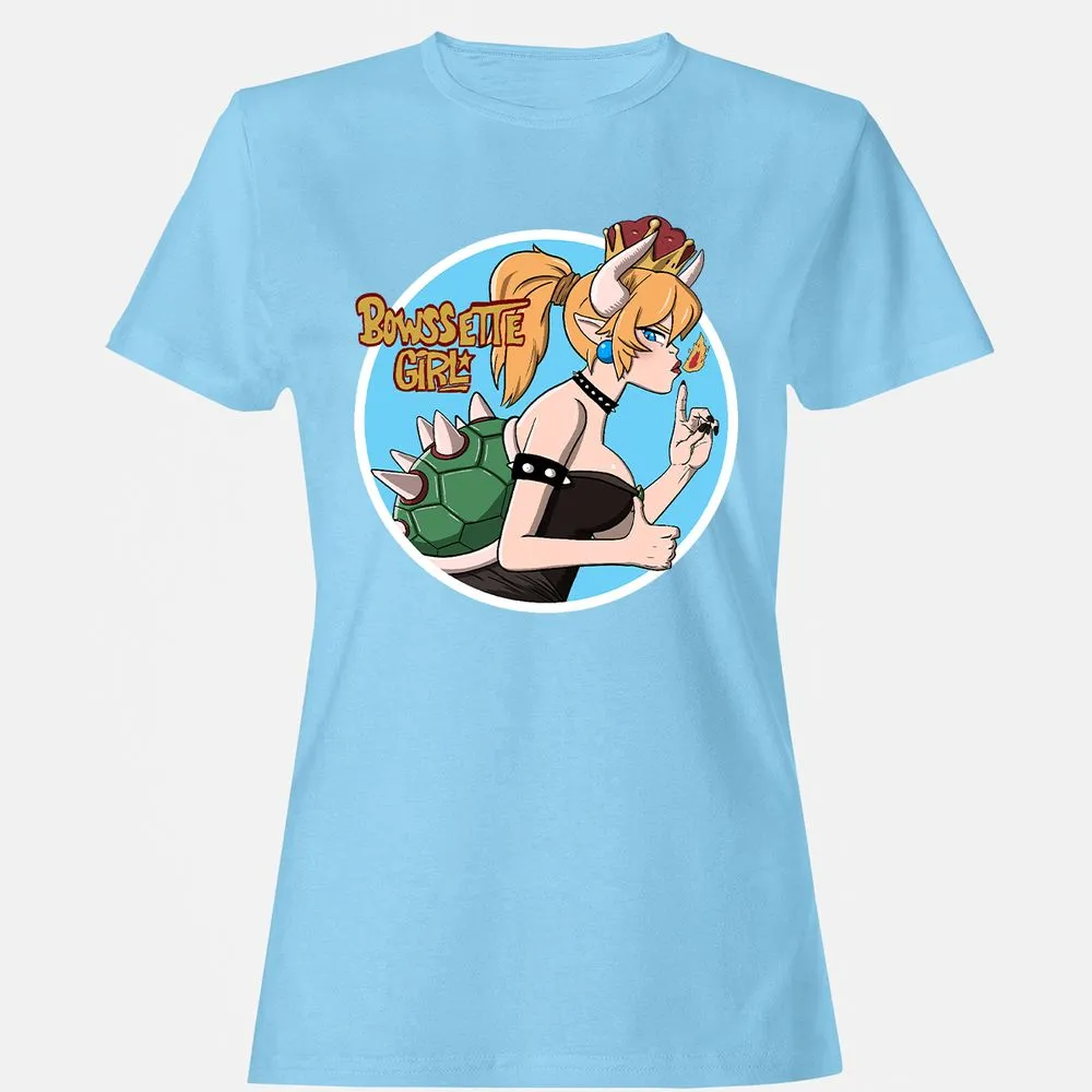 Women's T-Shirt - 1VXLN35N - Light Blue - 8
