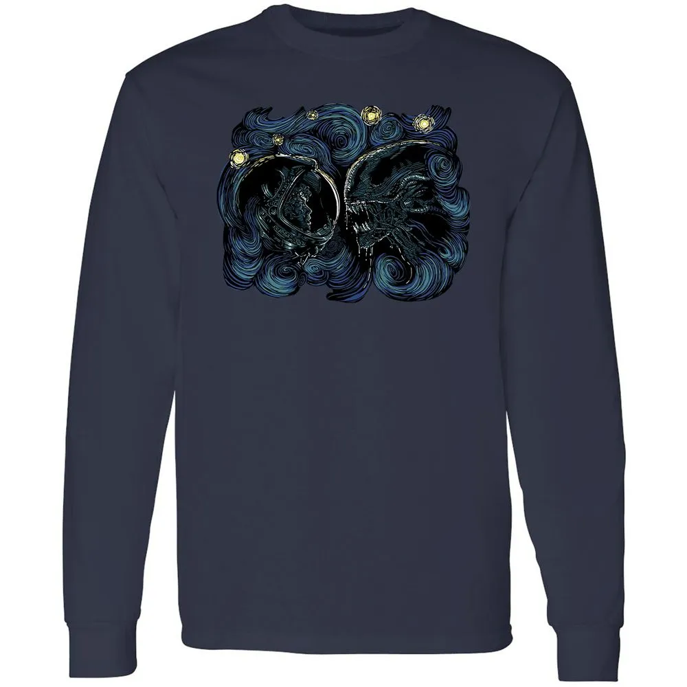 Long Sleeve T-Shirt - 7SWFBD9G - Navy - 2