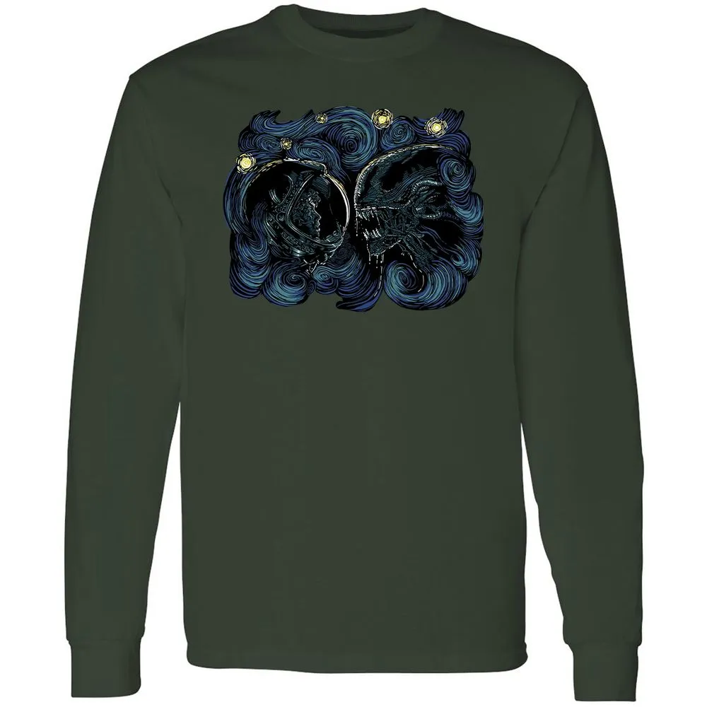 Long Sleeve T-Shirt - 7SWFBD9G - Forest Green - 4