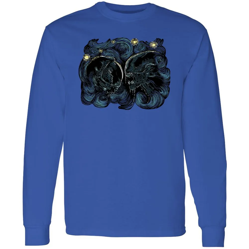 Long Sleeve T-Shirt - 7SWFBD9G - Royal - 8